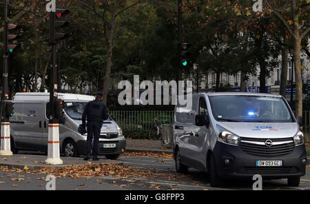 Paris-Terror-Anschlag Stockfoto