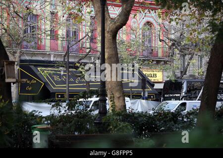 Paris-Terror-Anschlag Stockfoto