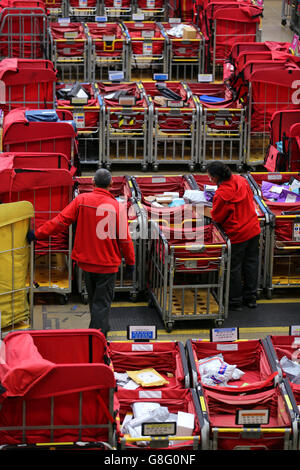 Royal Mail South Midlands Mail Center Stockfoto