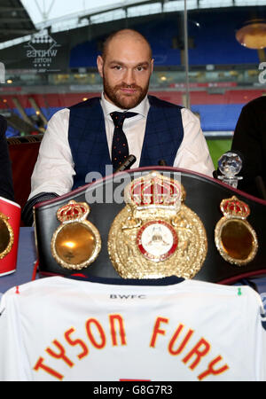 Tyson Fury Homecoming - Bolton Stockfoto