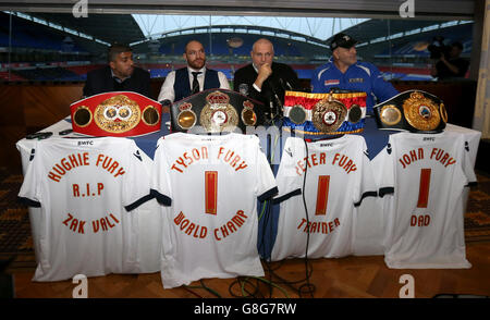 Tyson Fury Homecoming - Bolton Stockfoto