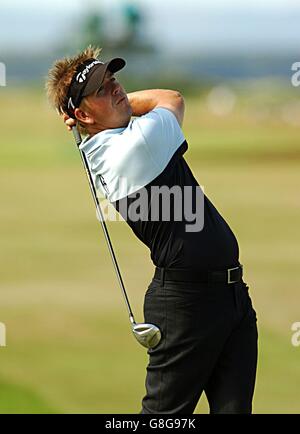 Golf - 134. Open Championship 2005 - Übungsrunde. Scott Drummond Stockfoto