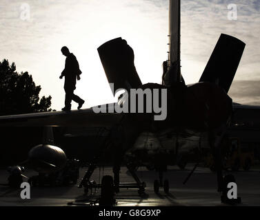 Syrien-Konflikt - RAF Marham, Norfolk Stockfoto