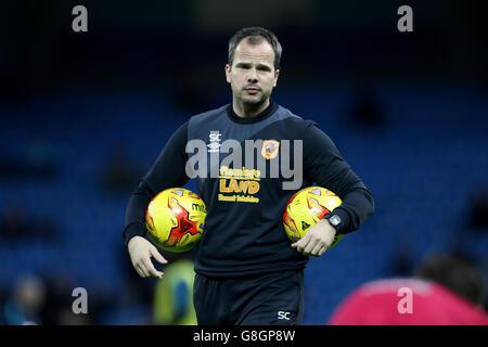 Manchester City gegen Hull City - Hauptstadt ein Pokalfinale - Quartal - Etihad Stadium Stockfoto