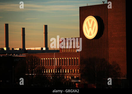 Volkswagenwerk - Wolfsburg Stockfoto