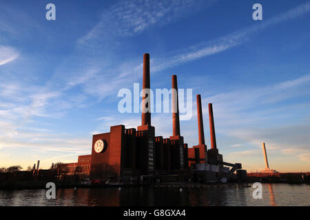 Volkswagenwerk - Wolfsburg Stockfoto