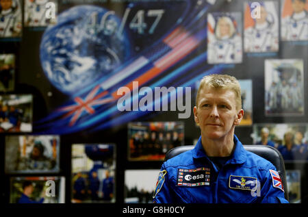 Britischer Astronaut Tim Peake Stockfoto