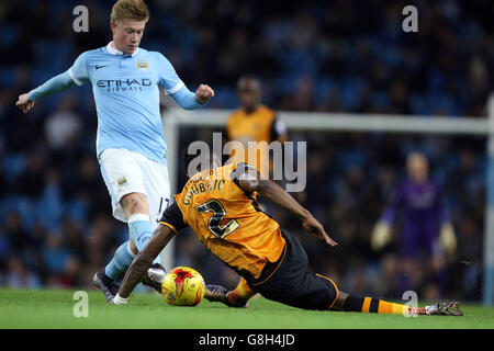 Manchester City gegen Hull City - Hauptstadt ein Pokalfinale - Quartal - Etihad Stadium Stockfoto