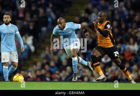 Manchester City gegen Hull City - Hauptstadt ein Pokalfinale - Quartal - Etihad Stadium Stockfoto