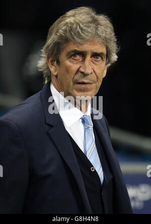 Manchester City gegen Hull City - Hauptstadt ein Pokalfinale - Quartal - Etihad Stadium Stockfoto