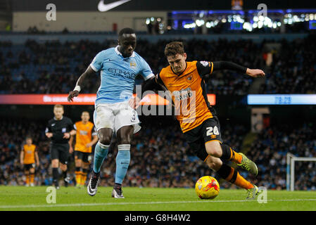 Manchester City gegen Hull City - Hauptstadt ein Pokalfinale - Quartal - Etihad Stadium Stockfoto