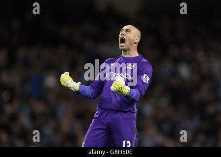 Manchester City gegen Hull City - Hauptstadt ein Pokalfinale - Quartal - Etihad Stadium Stockfoto