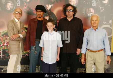 Charlie und die Schokoladenfabrik Photocall - Claridges Hotel Stockfoto