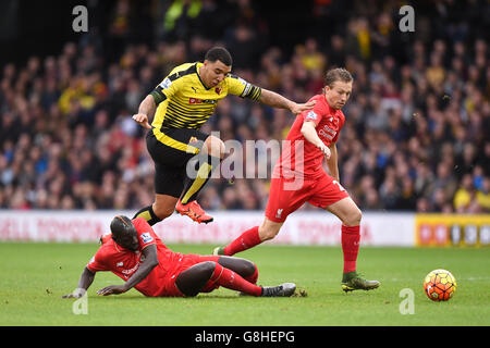 Watford V Liverpool - Barclays Premier League - Vicarage Road Stockfoto