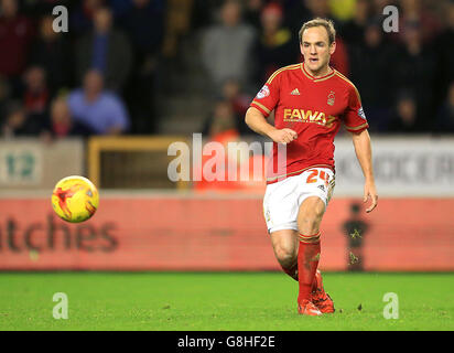 Wolverhampton Wanderers gegen Nottingham Forest - Sky Bet Championship - Molineux. David Vaughan, Nottingham Forest. Stockfoto
