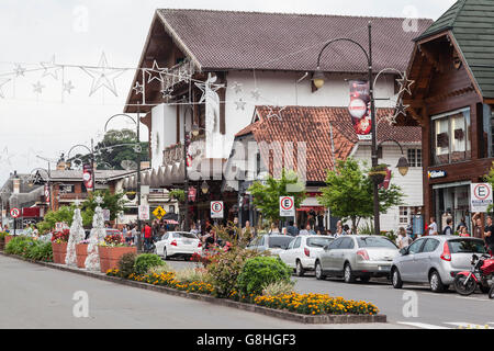 Weihnachten Gramado Rio Grande do Sul Brasilien Stockfoto