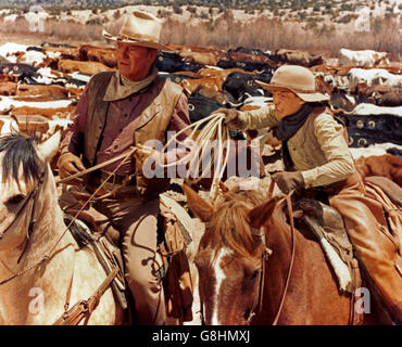 Die Cowboys, aka: Cowboys sterben, USA 1972, Regie: Mark Rydell, Monia: John Wayne Stockfoto