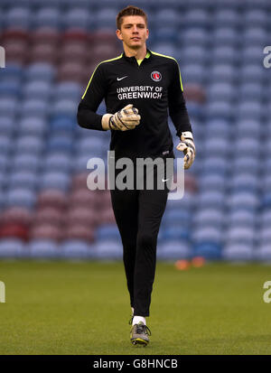 Burnley V Charlton Athletic - Sky Bet Meisterschaft - Turf Moor Stockfoto