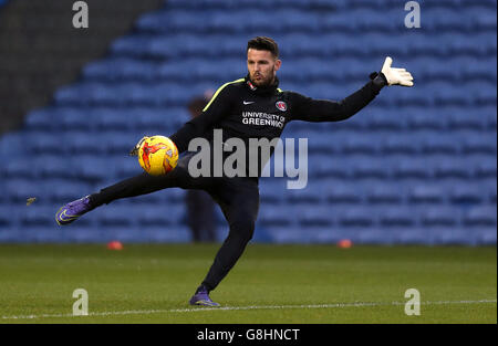 Burnley gegen Charlton Athletic – Sky Bet Championship – Turf Moor. Charlton Athletic Torwart Stephen Henderson Stockfoto