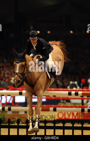 2015 Olympia London International Horse Show - Tag sieben - Olympia Exhibition Centre Stockfoto