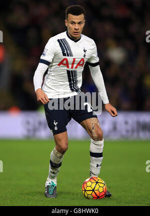 Watford / Tottenham Hotspur - Barclays Premier League - Vicarage Road. Tottenham Hotspur's DELE Alli Stockfoto