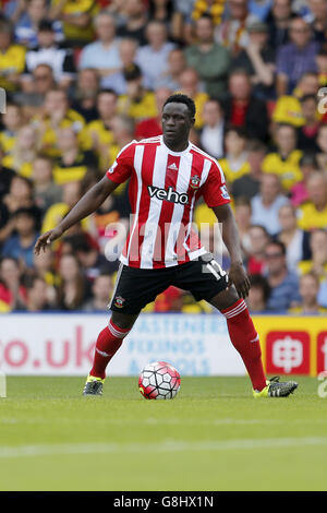 Watford / Southampton - Barclays Premier League - Vicarage Road. Victor Wanyama von Southampton Stockfoto