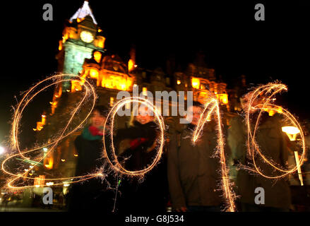 Silvester 2016 Stockfoto