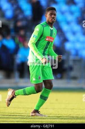 Manchester City Jugendherberge-Youth V Borussia Mönchengladbach Jugend - UEFA Youth League - Gruppe D - Akademie Stadtstadion Stockfoto