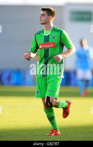 Manchester City Jugendherberge-Youth V Borussia Mönchengladbach Jugend - UEFA Youth League - Gruppe D - Akademie Stadtstadion Stockfoto