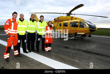 East Anglian Air Ambulance Stockfoto