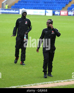 Colchester United gegen Charlton Athletic - Emirates-FA-Cup - 3. Runde - Colchester Community Stadium Stockfoto