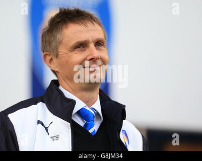 Colchester United gegen Charlton Athletic - Emirates-FA-Cup - 3. Runde - Colchester Community Stadium Stockfoto