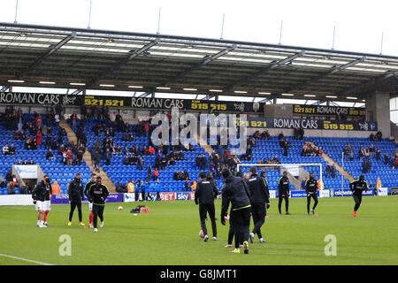 Colchester United gegen Charlton Athletic - Emirates-FA-Cup - 3. Runde - Colchester Community Stadium Stockfoto