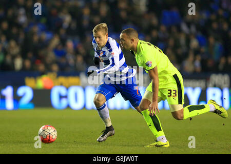 Lesen V Huddersfield Town - Emirates-FA-Cup - 3. Runde Replay - Madejski-Stadion Stockfoto