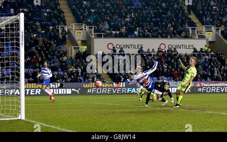 Lesen V Huddersfield Town - Emirates-FA-Cup - 3. Runde Replay - Madejski-Stadion Stockfoto