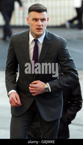 Anthony Stokes Gerichtsverfahren Stockfoto