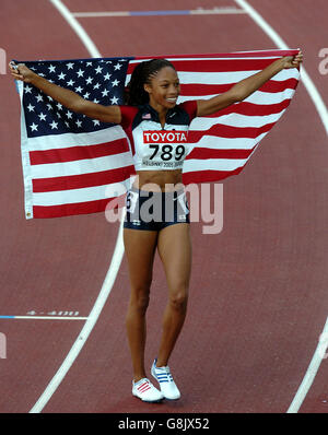 Leichtathletik - Welt der IAAF Leichtathletik WM - Helsinki 2005 - Olympiastadion Stockfoto