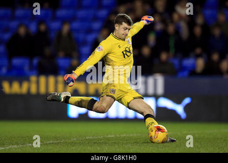 Reading gegen Bristol City - Sky Bet Championship - Madejski Stadium. Torhüter Frank Fielding in Bristol City Stockfoto