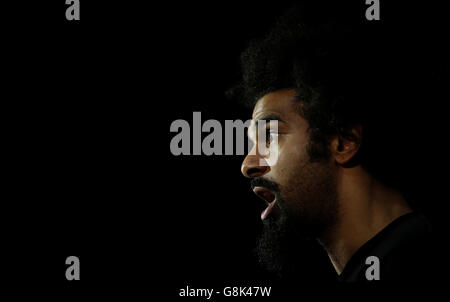 David Haye und Mark de Mori Pressekonferenz - The O2 Stockfoto