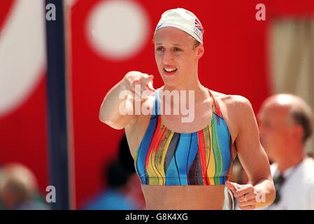 Schwimmen - Europameisterschaften aus Sevilla, Spanien. Karen Pickering, GB Stockfoto