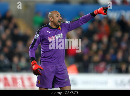 Swansea City V Watford - Barclays Premier League - Liberty Stadium Stockfoto