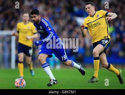 Chelsea gegen Scunthorpe United - Emirates-FA-Cup - 3. Runde - Stamford Bridge Stockfoto