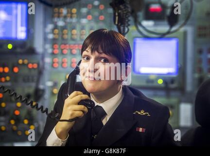 Besuch der Verteidigungsminister in Faslane Stockfoto