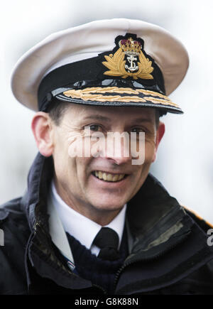 Besuch der Verteidigungsminister in Faslane Stockfoto