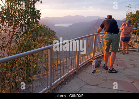 Schnellboot Lookout im Grampians National Park Stockfoto