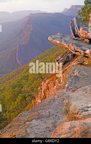 Schnellboot Lookout im Grampians National Park Stockfoto