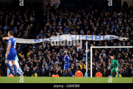 Manchester City gegen Everton - Capital One Cup - Halbfinale-Finale - Rückspiel - Etihad Stadium Stockfoto