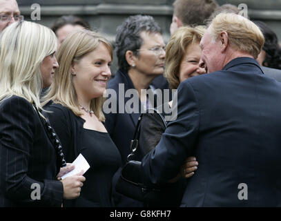 Robin Cook Beerdigung - St. Giles Kathedrale Stockfoto