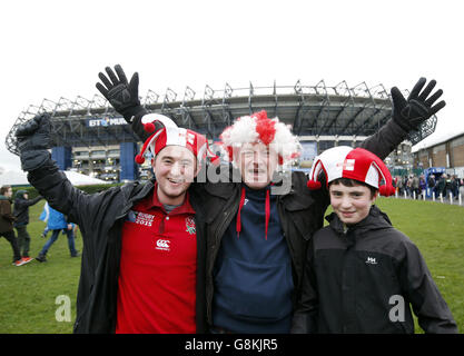 Schottland V England - 2016 RBS Six Nations - BT Murrayfield Stadium Stockfoto