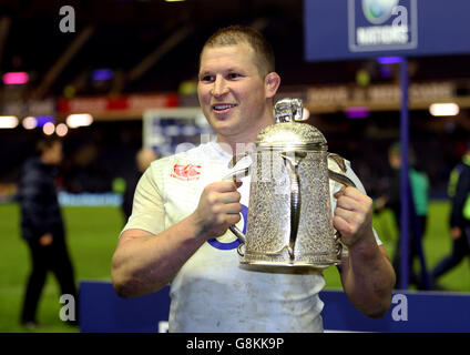 Schottland V England - 2016 RBS Six Nations - BT Murrayfield Stadium Stockfoto
